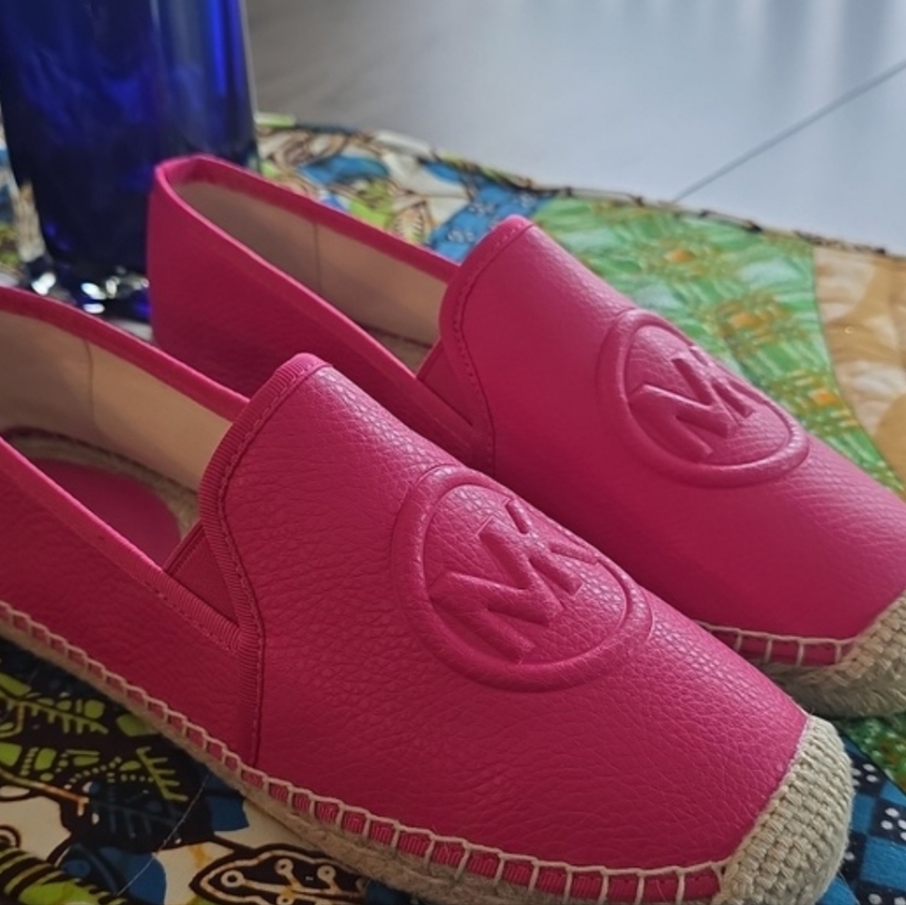 Michael Kors Pink Espadrille Shoes - Picture 8 of 8